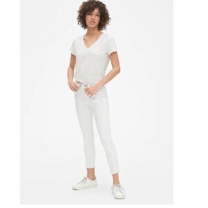 NWT Gap Mid Rise True Skinny Jeans 27 c576